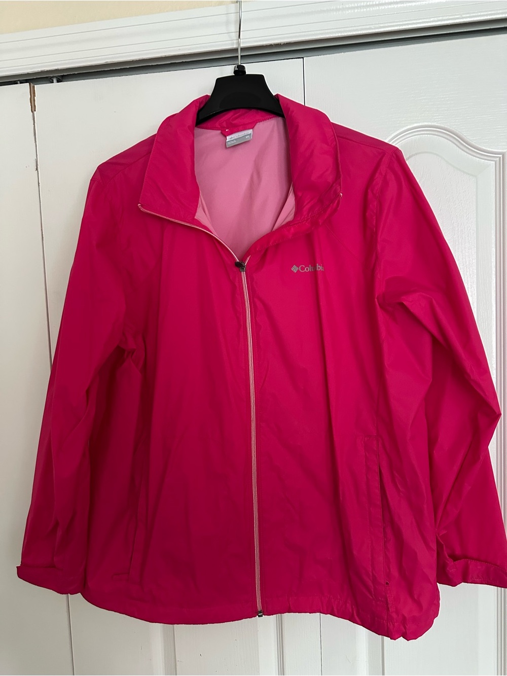Columbia Women's Bright Pink Full-Zip Utility Jacket